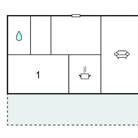 1 Bedroom Cozy In